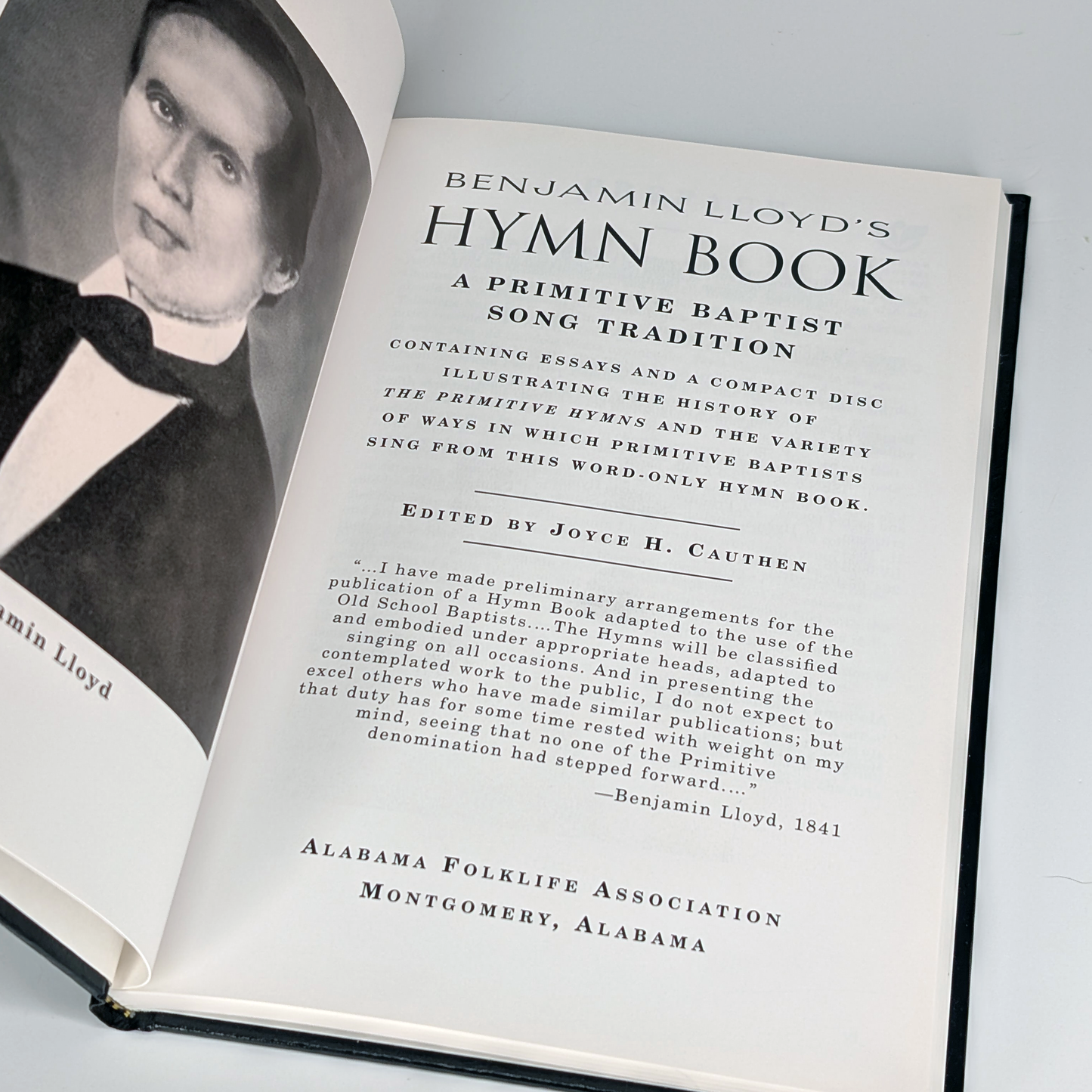 Benjamin Lloyd's Hymn Book | Book & CD