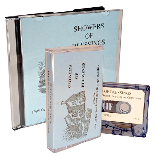 Showers of Blessings: 195 Garden State Sacred Harp Convention | CD or Cassette
