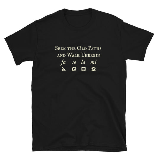 Seek the Old Paths - Short sleeve t-shirt